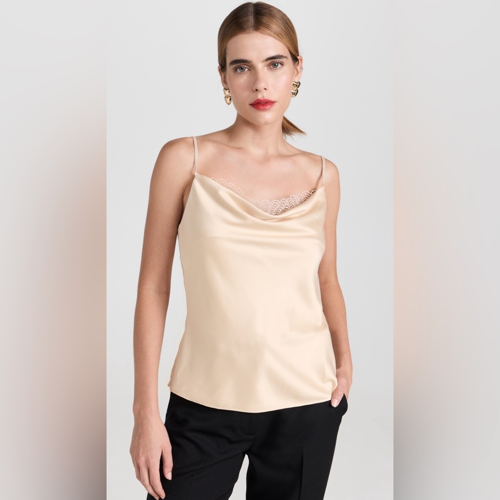 Night Night by Jonathan Simkhai Scarlett Cowl Neck Cami